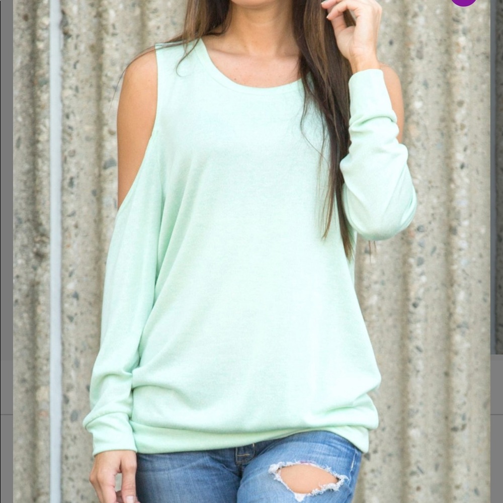 Cold Shoulder Sweater